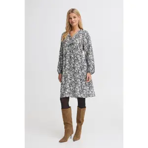 Women's long sleeve dress fransa Frariana image-2