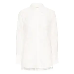 Långärmad skjorta för kvinnor fransa Rhinestone 1 image-0