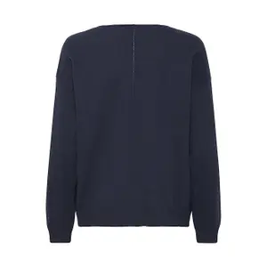 Pullover mit Rundhalsausschnitt Damen fransa Claudia 1 image-1
