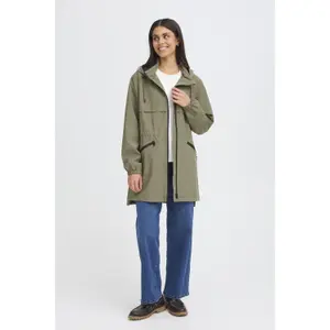 Women's hooded jacket fransa Pafasa 4 image-1