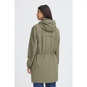 Women's hooded jacket fransa Pafasa 4 image-4