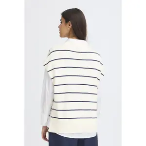 Sleeveless jacket for women fransa FRMary 6 image-4