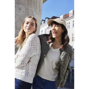 Damen V-Ausschnitt Pulli fransa Mary 7 image-5