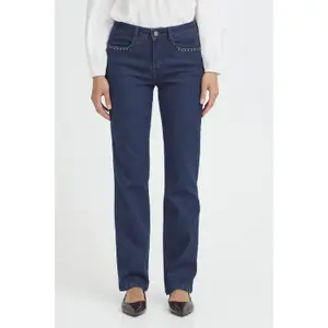 Straight Jeans for Women fransa FRFridae image-1