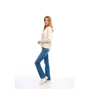 Pullover mit Rundhalsausschnitt Damen fransa Nanni 1 image-3
