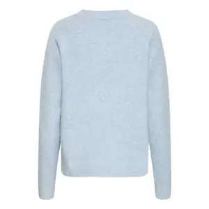 Trøje med rund hals til kvinder fransa Risal 2 image-1