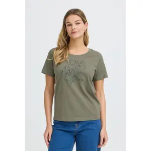 Γυναικείο T-shirt fransa Evani 1 image-1