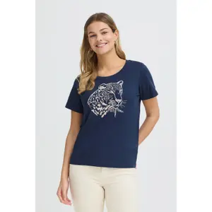 Γυναικείο T-shirt fransa Evani 1 image-1
