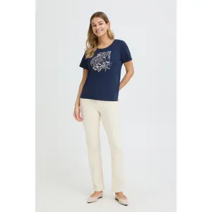 Γυναικείο T-shirt fransa Evani 1 image-2