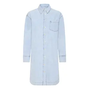 Women's long sleeve denim dress fransa Lise 1 image-0