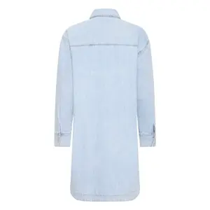 Women's long sleeve denim dress fransa Lise 1 image-4
