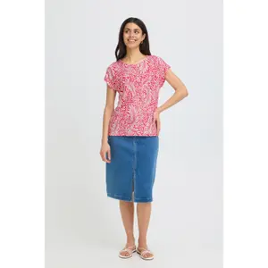 Γυναικείο T-shirt fransa FRAmy 1 image-1