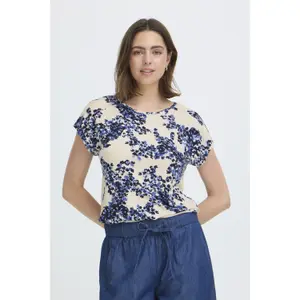Γυναικείο T-shirt fransa Amy 1 image-1