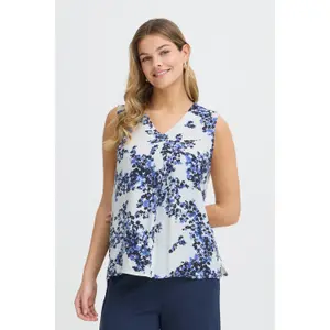 Sleeveless blouse for women fransa Heat 1 image-1