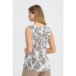 Sleeveless blouse for women fransa Heat 1 image-3
