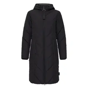 Women's long hooded down jacket fransa Maise 4 image-1