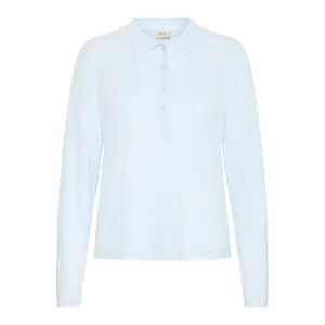 Women's long-sleeved polo shirt fransa FRMary 14 image-0