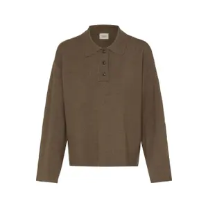 Women's long-sleeved polo shirt fransa FRVioleta 1 image-0