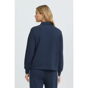 Women's long-sleeved polo shirt fransa Fraurora image-3