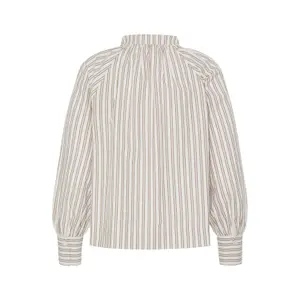 Long sleeve blouse for women fransa Zaba 1 image-1