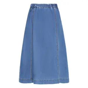 Denim skirt for women fransa Chicago 3 image-1