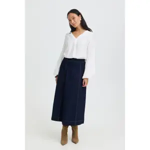 Denim skirt for women fransa Chicago 3 image-6