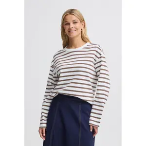 Women's long sleeve T-shirt fransa Bree 1 image-4