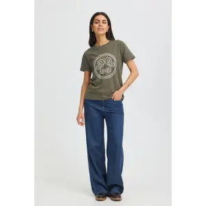 Women's T-shirt fransa FRZary image-3