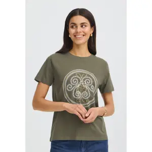 Women's T-shirt fransa FRZary image-4
