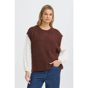 Women's sleeveless sweater fransa Frelise image-3