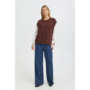 Women's sleeveless sweater fransa Frelise image-4