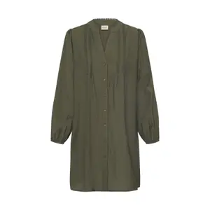 Long sleeve shirt dress for women fransa Gida 1 image-0