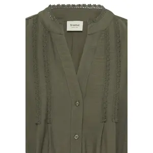 Long sleeve shirt dress for women fransa Gida 1 image-2