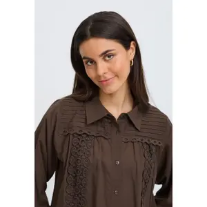 Women's long sleeve shirt fransa Lacita 1 image-4