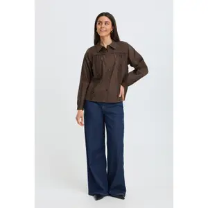 Women's long sleeve shirt fransa Lacita 1 image-5