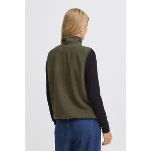 Sleeveless jacket for women fransa FRFlea Wa 1 image-4