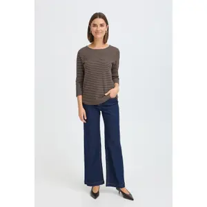 Women's long sleeve T-shirt fransa Jorelia 1 image-3