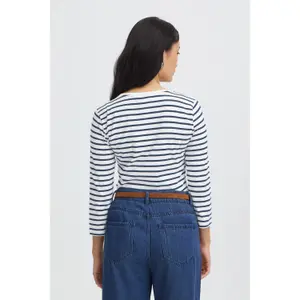 Women's long sleeve T-shirt fransa Frclea image-4