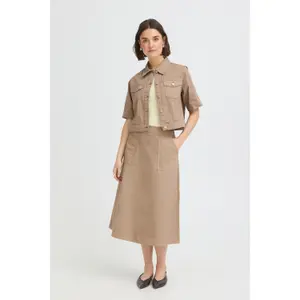 Women's skirt fransa Twill 4 image-1