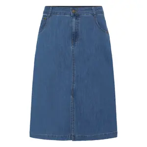 Denim skirt for women fransa Chicago 4 image-0
