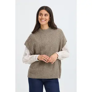 Women's sleeveless sweater fransa Fia 1 image-3
