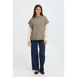 Women's sleeveless sweater fransa Fia 1 image-4