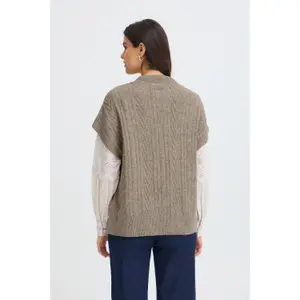 Women's sleeveless sweater fransa Fia 1 image-5