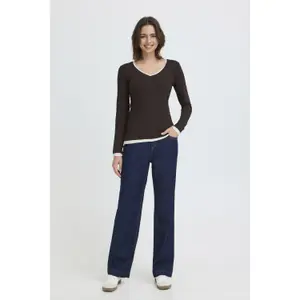 Women's long sleeve T-shirt fransa Frastra image-4