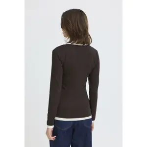 Women's long sleeve T-shirt fransa Frastra image-3