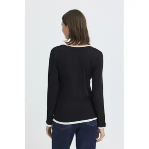 Women's long sleeve T-shirt fransa Frastra image-3