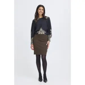 Jupe courte femme fransa Zastretch 2 image-3