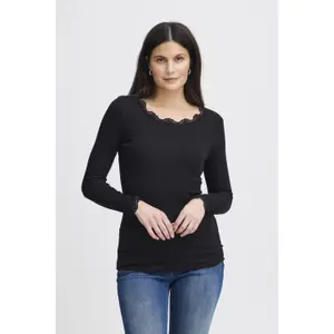 Langarmshirt fransa Hizamond 2 image-1