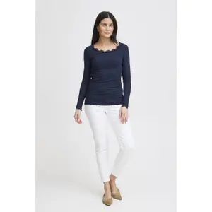 Langarmshirt fransa Hizamond 2 image-1