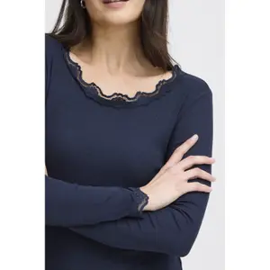 Langarmshirt fransa Hizamond 2 image-5